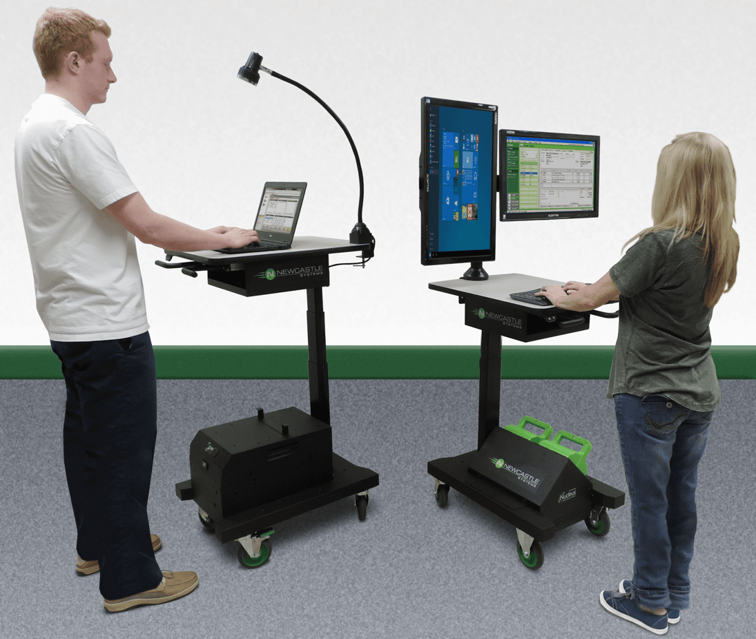 Newcastle Systems Introduces The Apex Series Ergonomic Workstation 3813